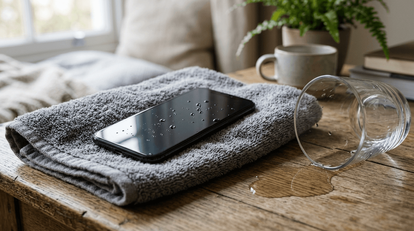 What to do if your phone gets wet